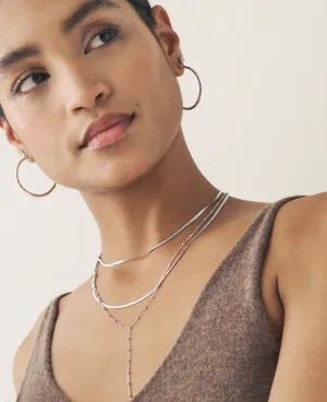 Verano Hoops Silver