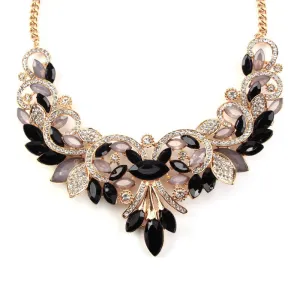 Vintage Crystal Statement Necklaces