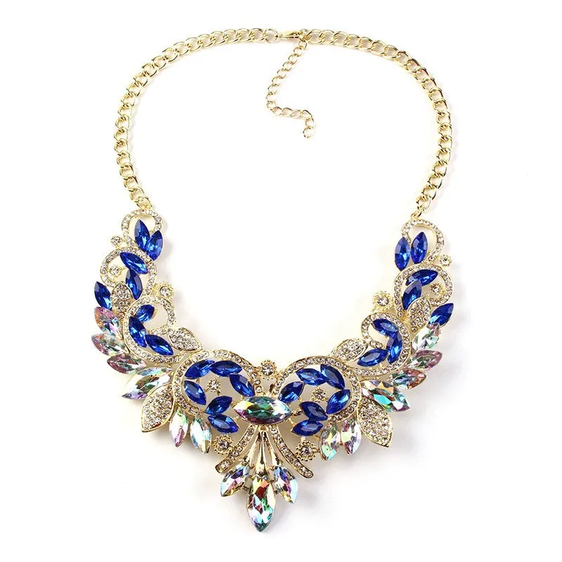 Vintage Crystal Statement Necklaces
